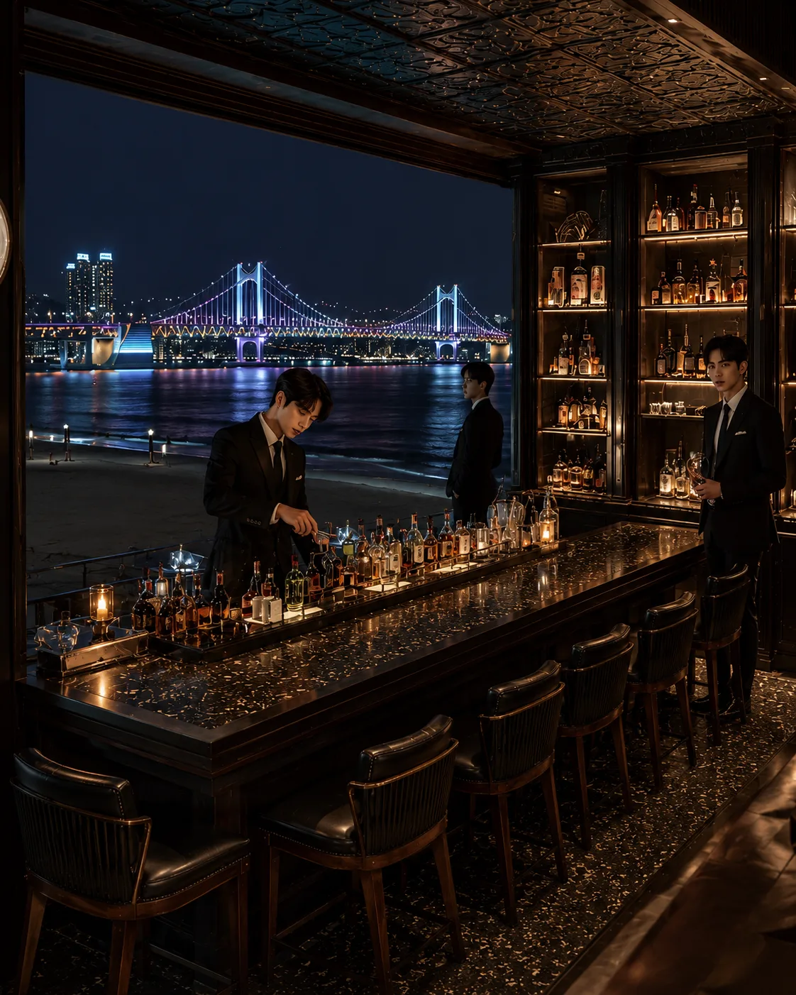 광안리호빠 — 광안리 해변과 광안대교 인근 라운지